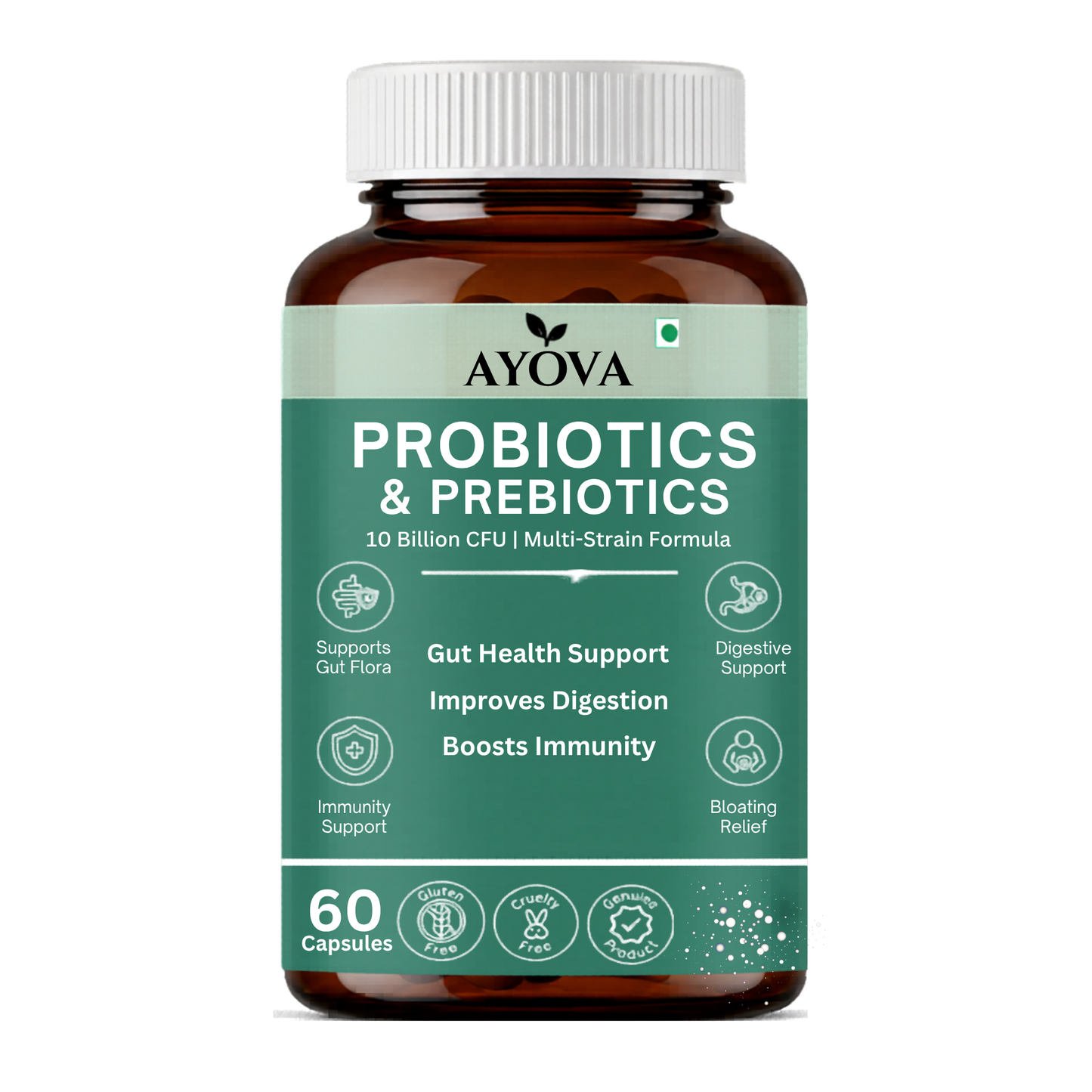 Prebiotic + Probiotic 60 Billion CFU Capsule