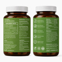 Moringa + spirulina 2000mg Natural  Supplement for Energy, Immunity & Daily Wellness Plant-Based