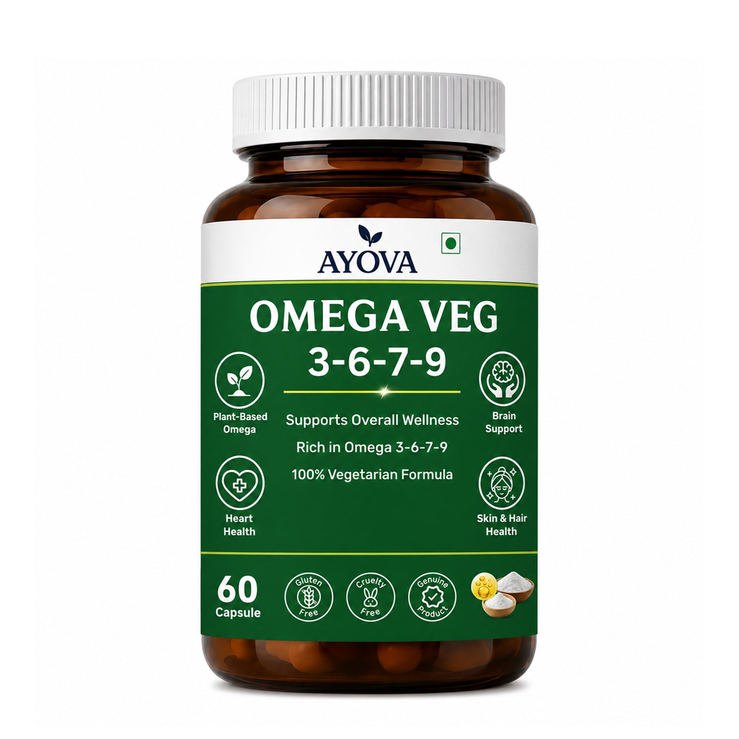 Veg Omega 3,6,7,9 Capsule