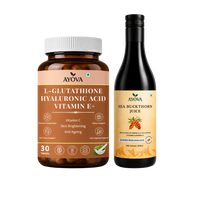Ayova Beauty & Glow Combo – Glutathione Tablets + Sea Buckthorn Juice