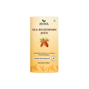 Sea Buckthorn Juice Rich Source of Omega 3, 6, 7 & 9, Vitamin C, E, Support Gut Health